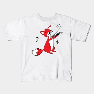 Funny Fox  I Just Really Like Foxes Kids T-Shirt